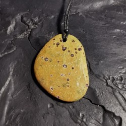 Serpentine/stichtite - Pendentif pièce unique 4